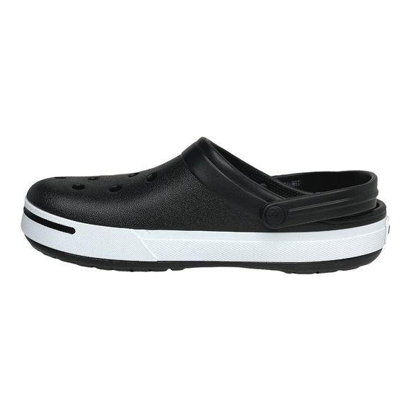 Crocs Crocband Mens Clog Size 8 Black Slip on Water Friendly Comfortable Sandals - Picture 4 of 15